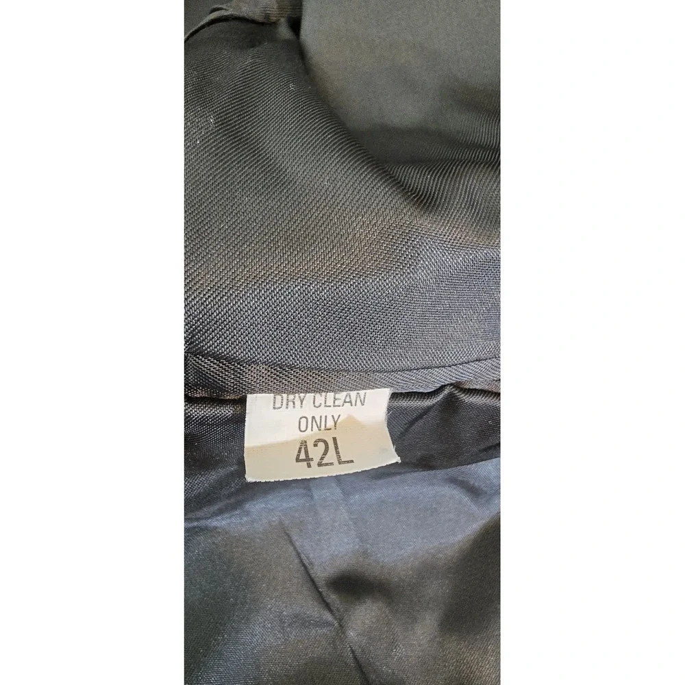 RMC Regent Blazer Coca-Cola Employee Uniform Black Gold Button Men's 42L Vintage